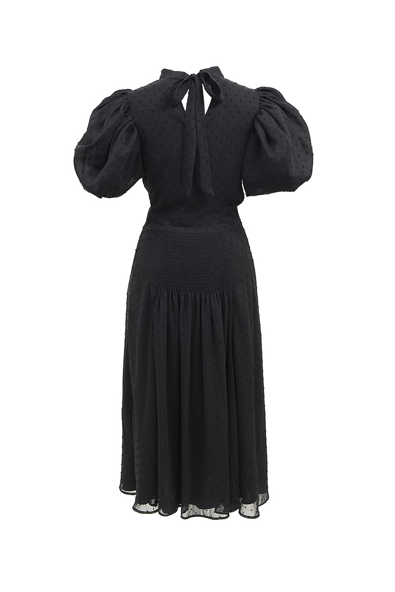 ROTATE BIRGER CHRISTENSEN］Dawnanaパフスリーブドレス