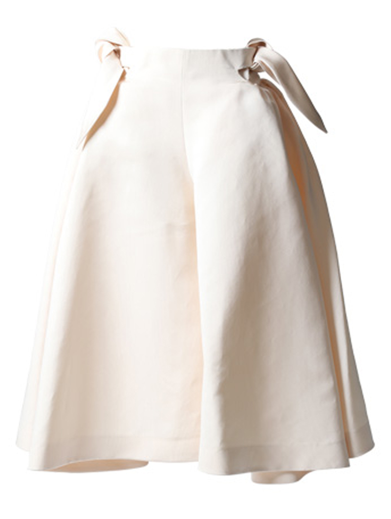 デルポソ(Delpozo)ワイドパンツ(38)-アイボリー をレンタルする | 結婚 