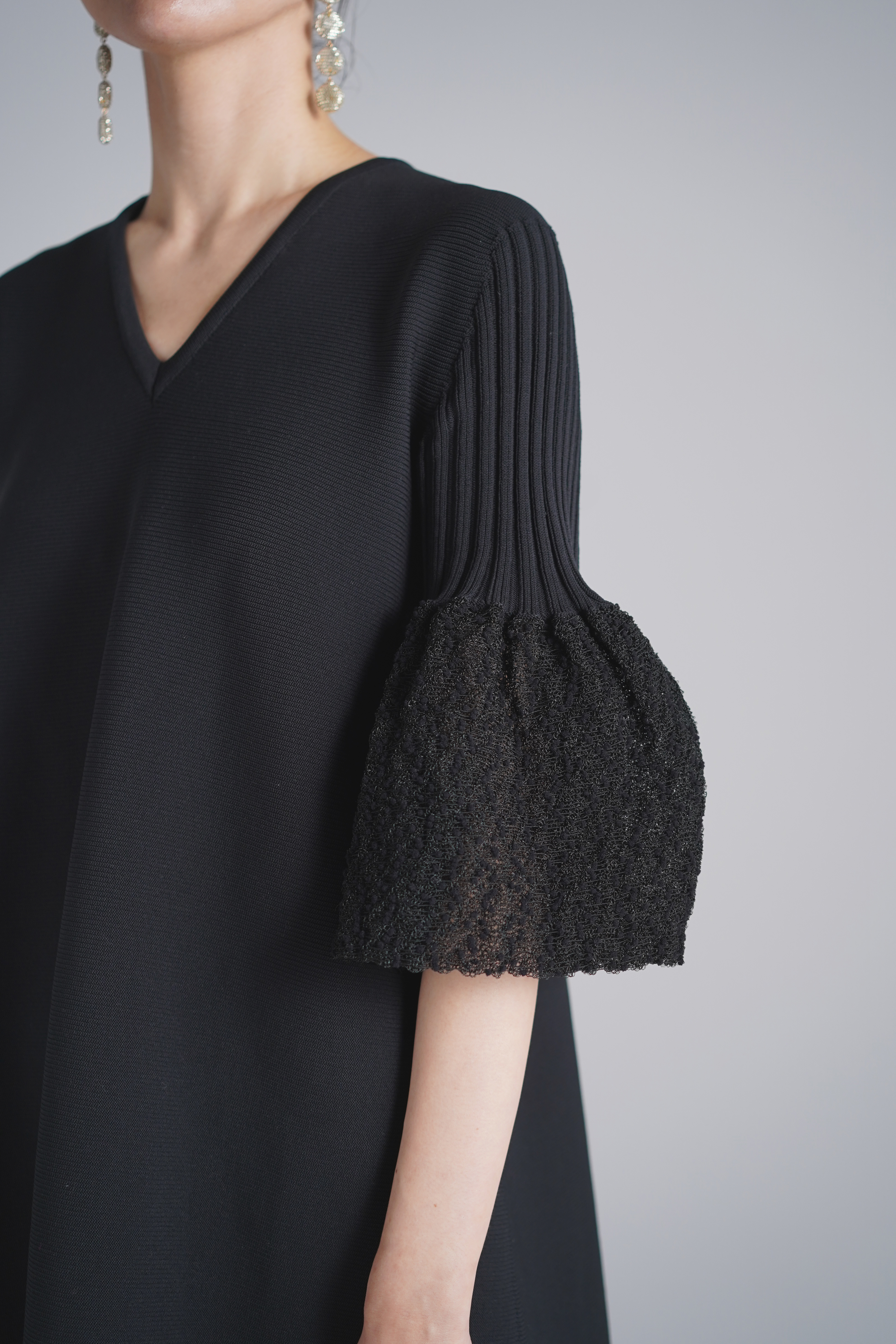 CFCL］pottery ornamentドレス-ブラックをレンタルする | 結婚式