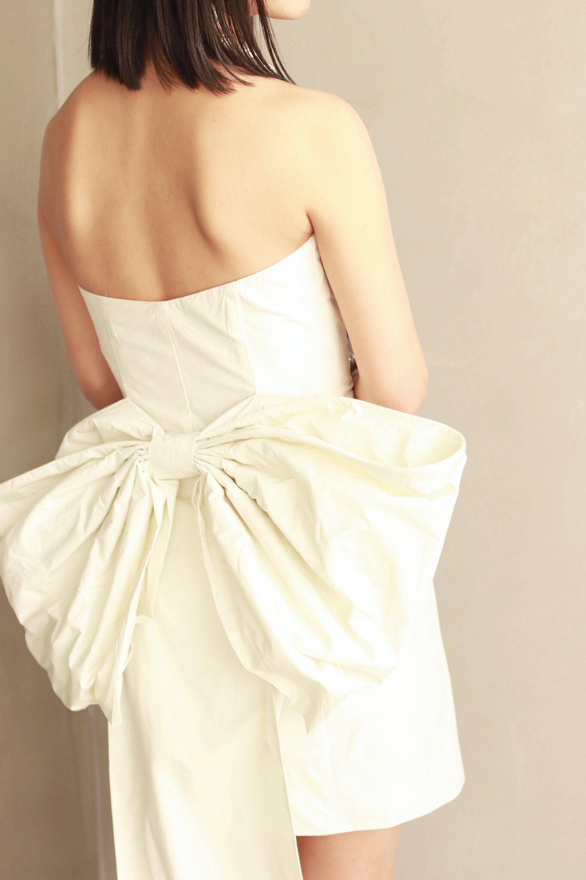 ROTATE BIRGER CHRISTENSEN］<br>バックリボンミニドレス｜HAUTE rent