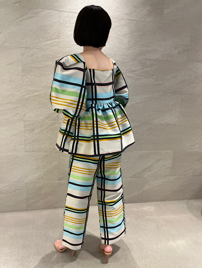 【絶品】 STINE チェック柄トップス GOYA トップス